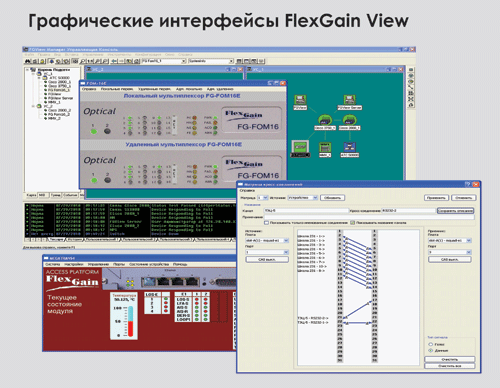 Система управління телекомунікаційним обладнанням FlexGain View